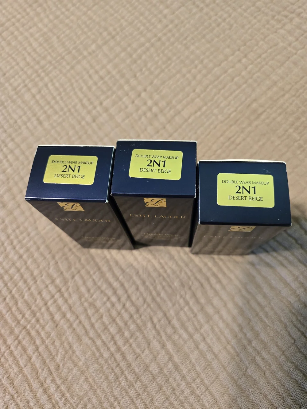 Estee Lauder Double Wear Stay-in-Place Makeup - 2N1 Desert Beige (Pack) ORIGINAL